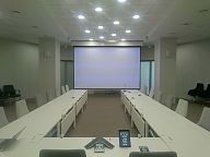 iRidium-based project (Oval meeting room in Skolkovo)